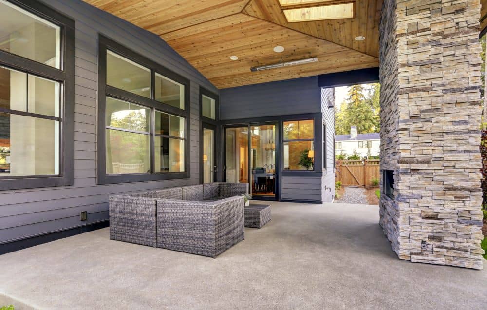 As an investment, concrete patios typically cost less than patios made of brick or natural stone because they are less labor-intensive to install.